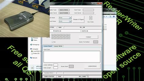 read mifare card software|rf card reader software download.